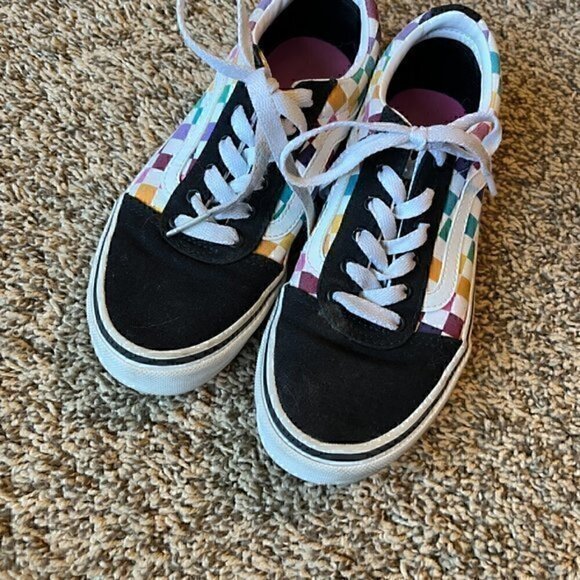 Vans Old Skool Rainbow check sneakers - Picture 2 of 6